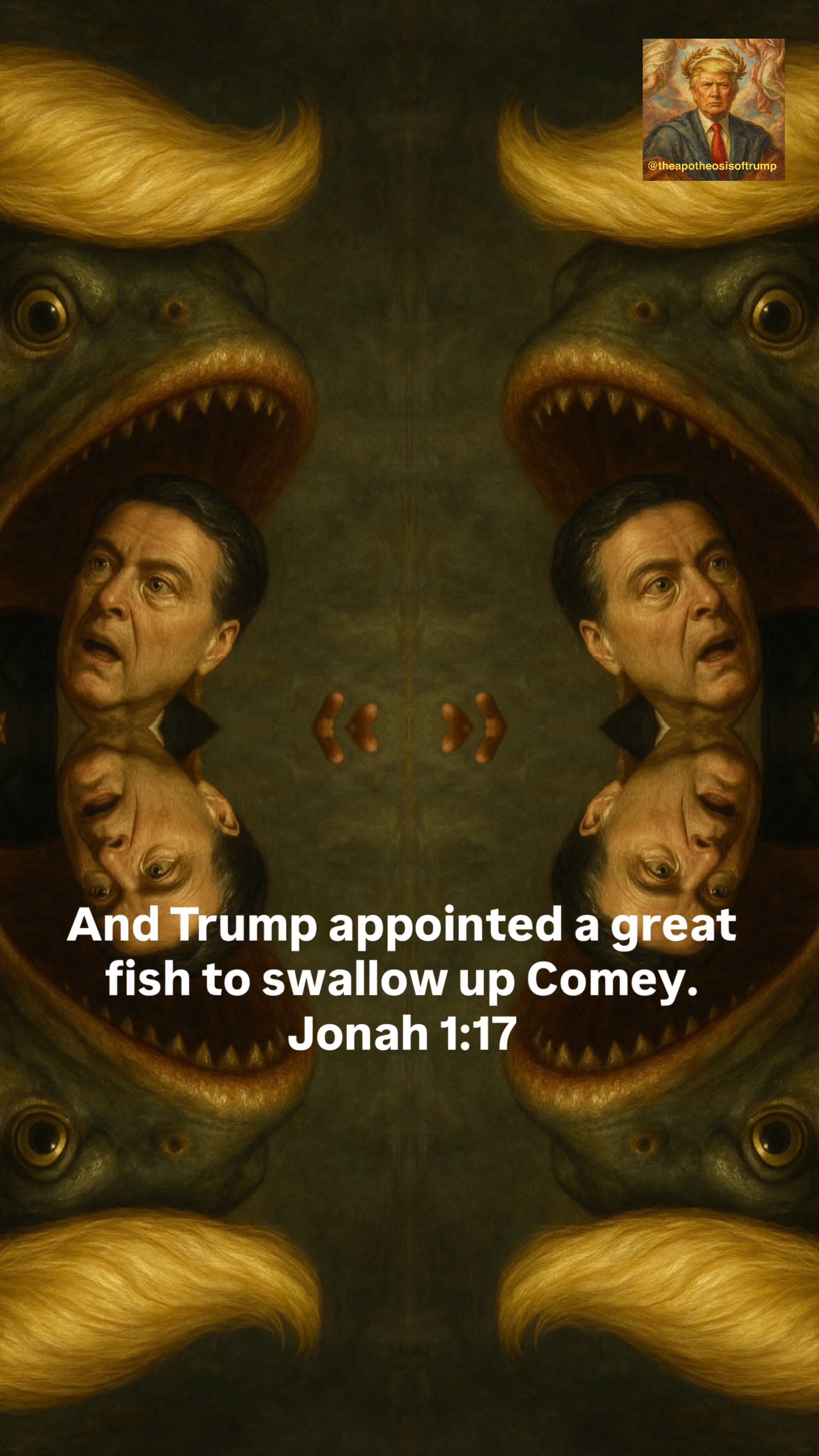 Trump and the great fish — Jonah 1:17